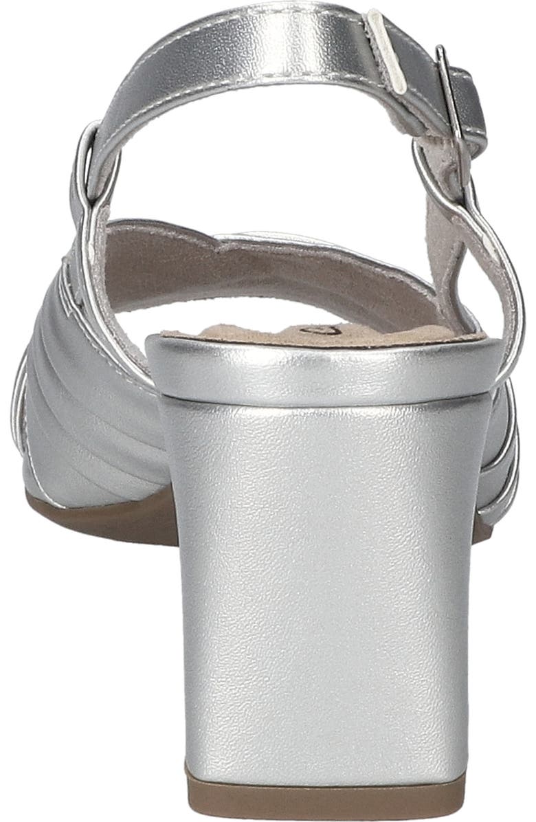 EASY STREET Lucie Slingback Sandal, Alternate, color, Silver