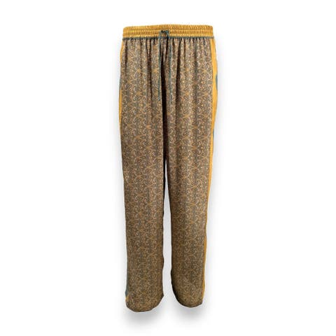 Paisley Motif Pant With Stripe