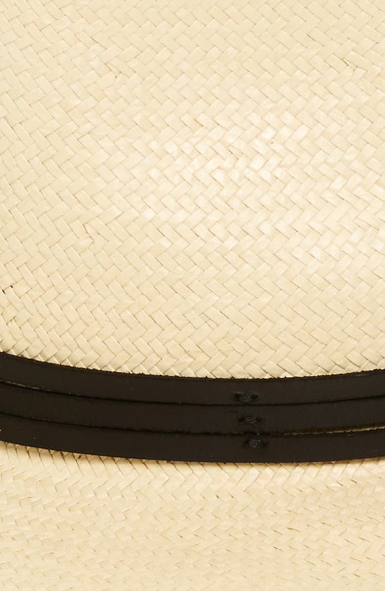 Brixton 'Pacific' Straw Fedora, Alternate, color,
