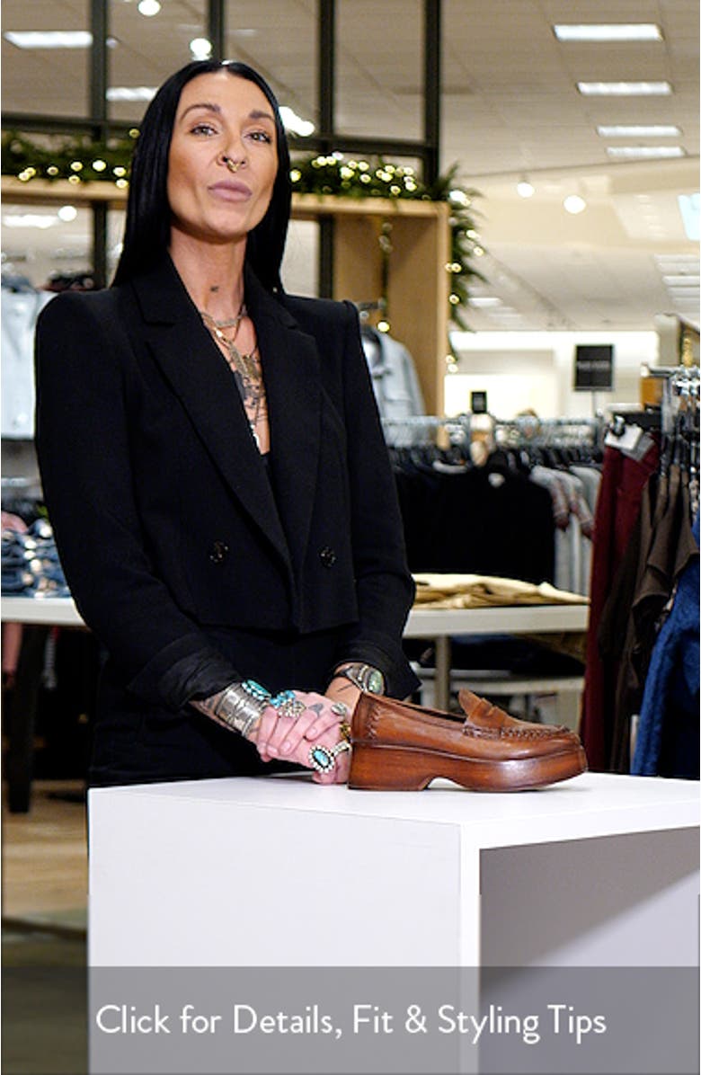 Pixie Platform Penny Loafer, sales video thumbnail