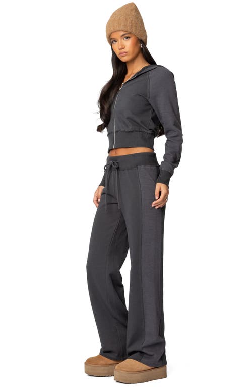 Shop Edikted Chandler Sweatpants In Gray