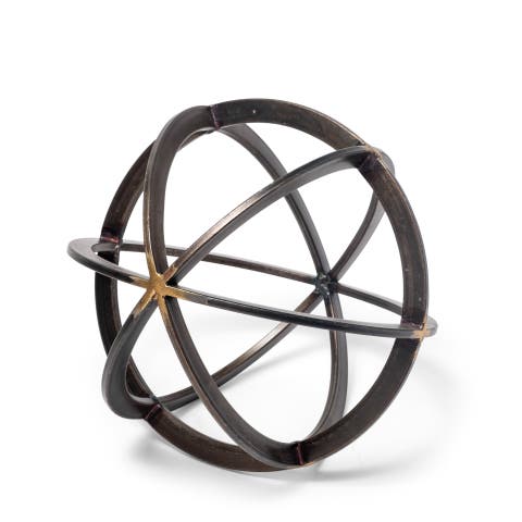 Galenna Metal Circular Decorative Orb