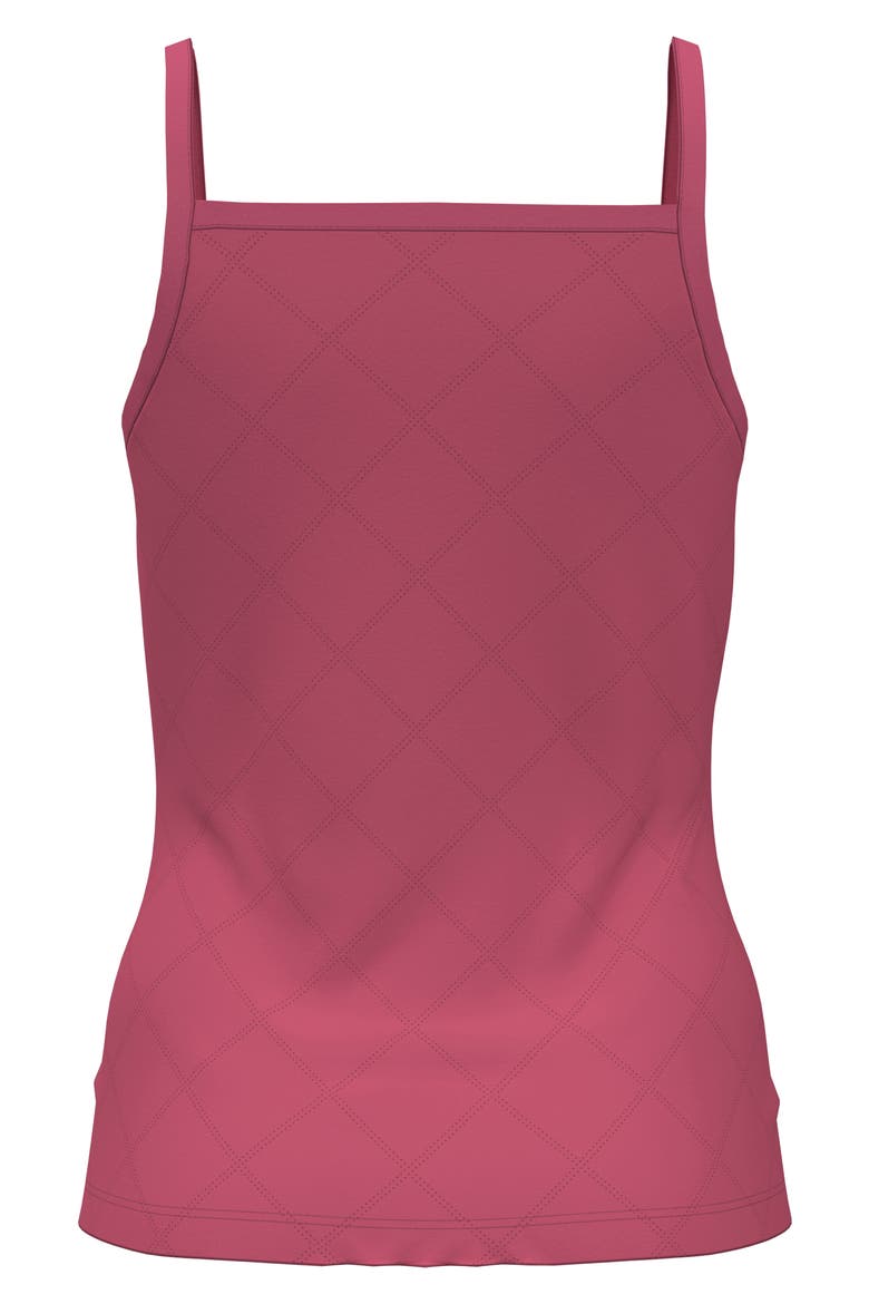 Grid Jacquard Performance Tank, Alternate, color, CAMELLIA ROSE