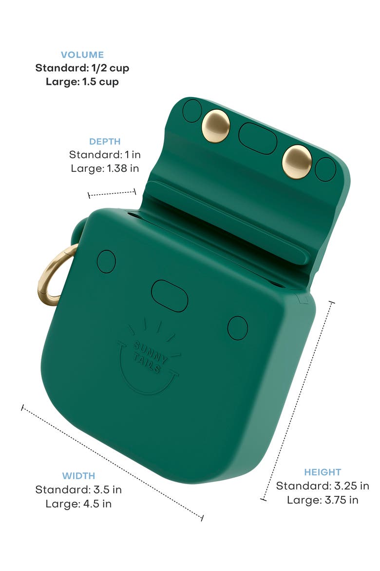 Dog Treat Pouch, Alternate, color, MEADOW GREEN