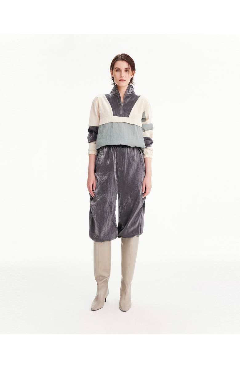 THEO The Label Athena Ruched Trackpant, Alternate, color, 