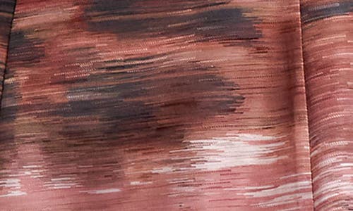 Misook A Line Maxi Dress In Rose Bud/multi