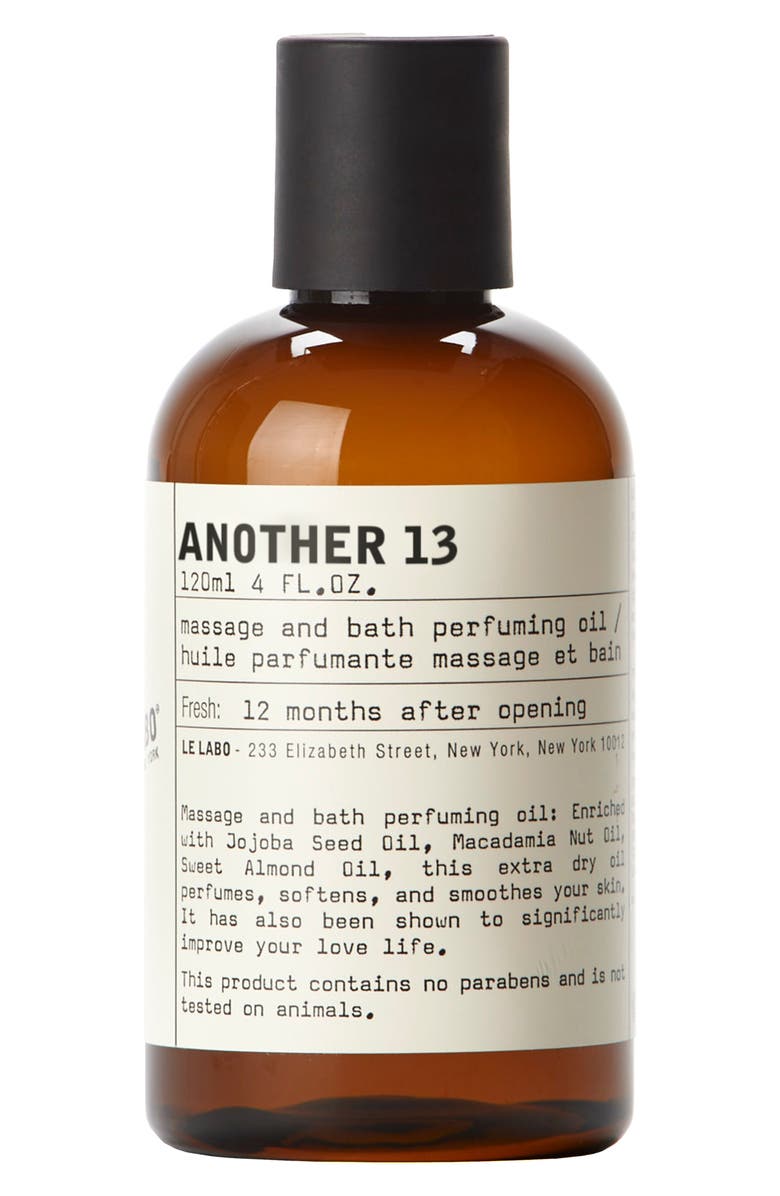 Le Labo AnOther 13 Massage and Bath Perfuming Oil, Main, color, 