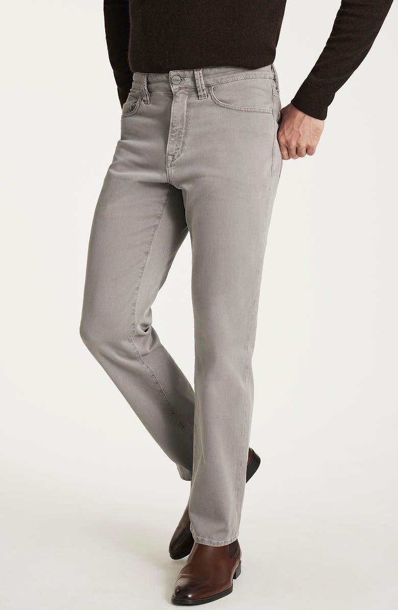 34 Heritage Charisma Stretch Cotton Straight Leg Pants, Alternate, color, Grey Honeycomb