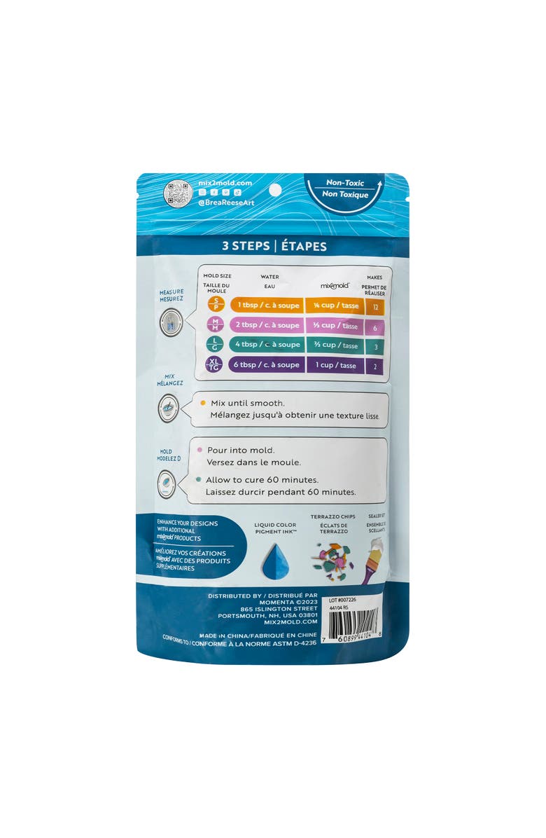 Brea Reese Ceramic Resin Powder Blue 1Lb, Alternate, color, Multicolored