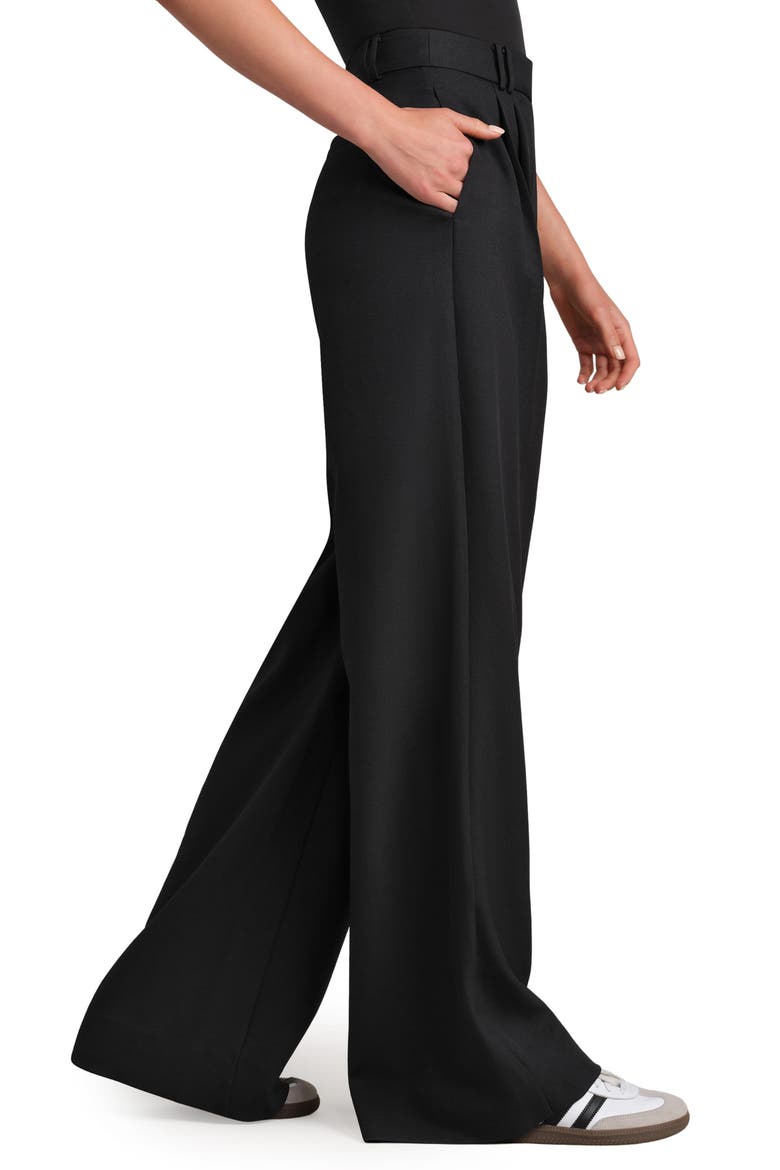 Horizon Wide Leg Pants, Alternate, color, PURE BLACK