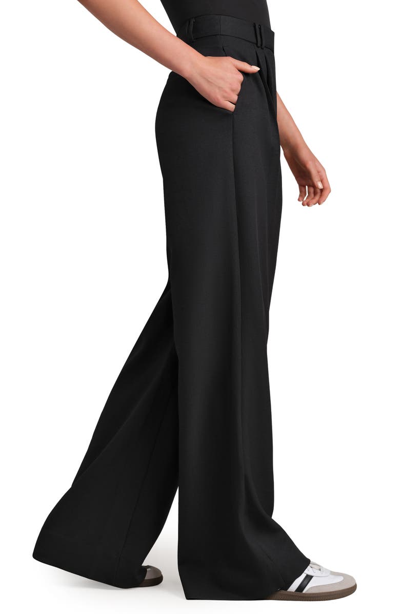 Rhone Horizon Wide Leg Pants, Alternate, color, Pure Black