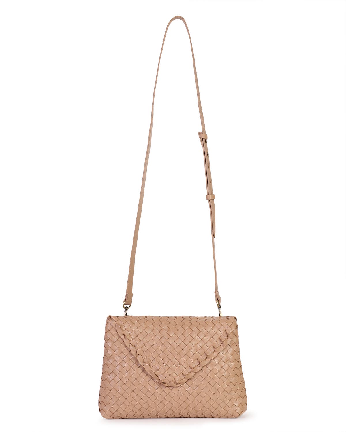 Rafe New York Jamie Envelope Clutch, Alternate, color, Barley