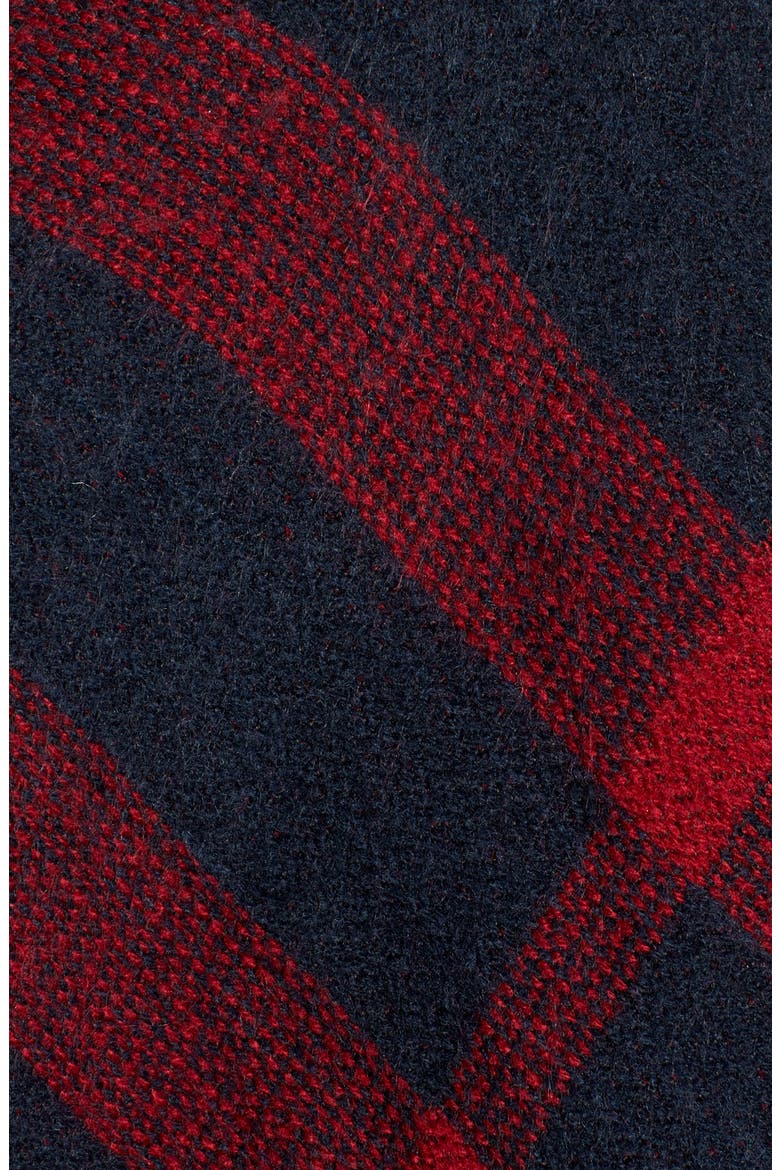Buffalo Plaid Cape, Alternate, color, RED