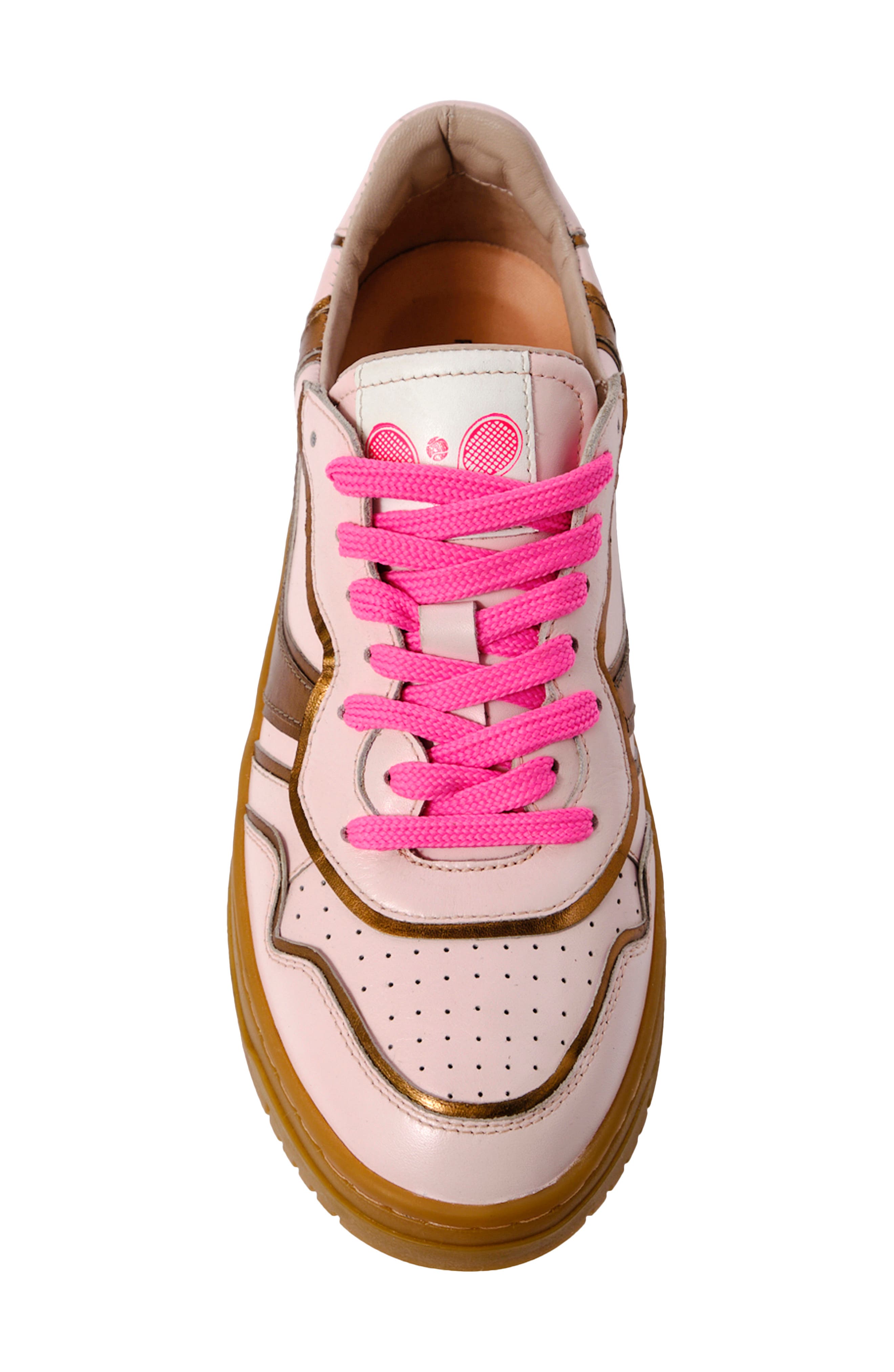 Free People Retro Thirty Love Sneaker, Alternate, color, Cloud Pink Combo