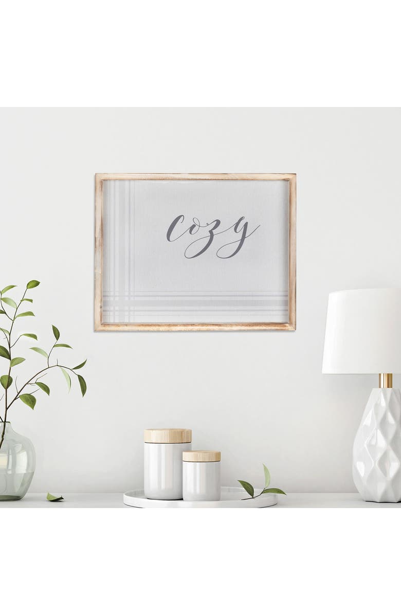 STRATTON HOME DECOR Cozy Framed Wall Art, Alternate, color, 