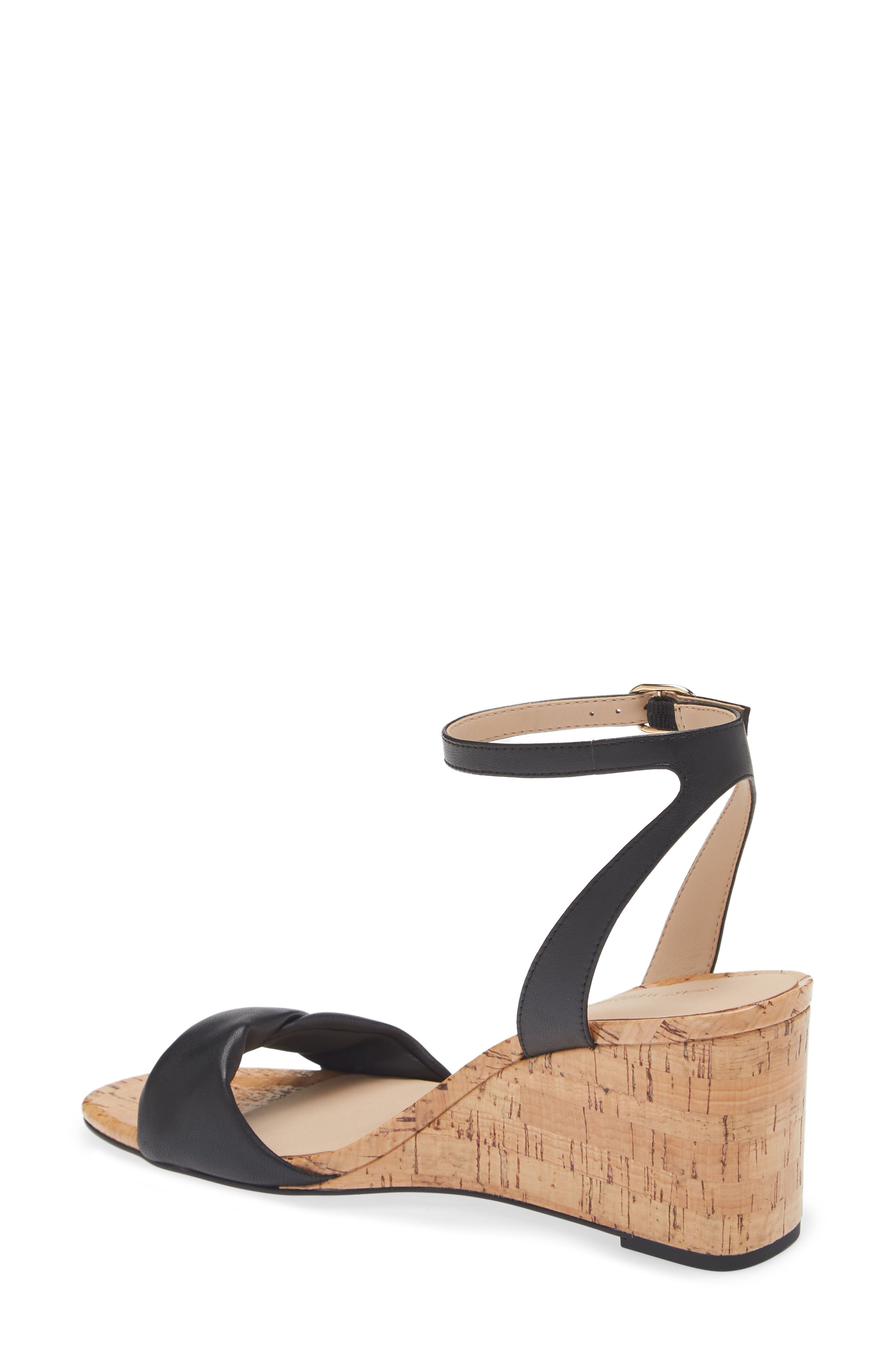 Stuart Weitzman Everly Wedge Sandal, Alternate, color, 