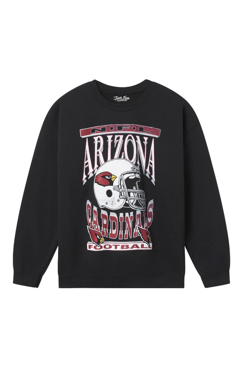 Arizona Cardinals Throwback Helmet Cotton Graphic T-Shirt, Main, color, BLACK