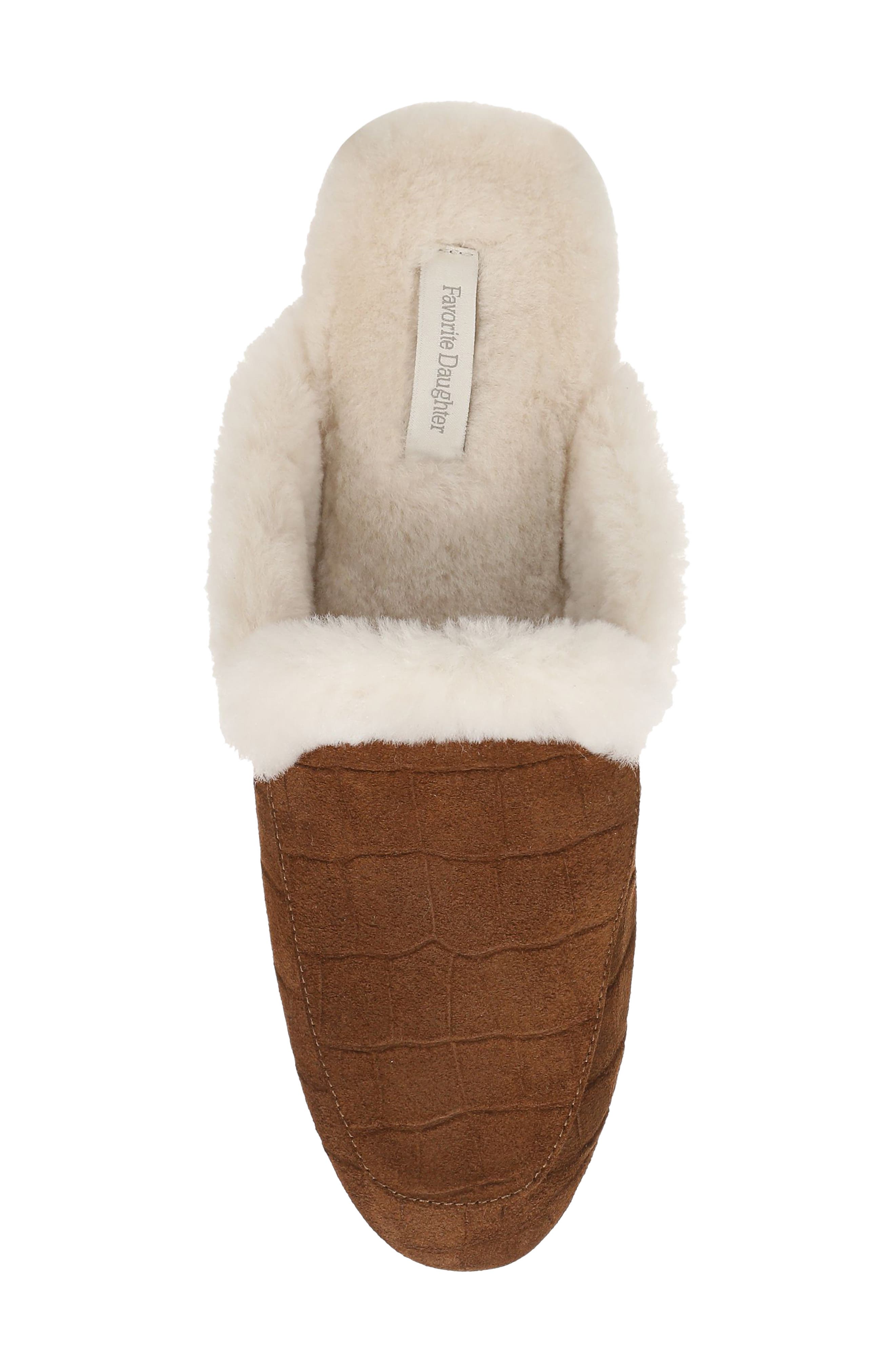 Yvette Wool Mule, Alternate, color, SADDLE/ CREAM