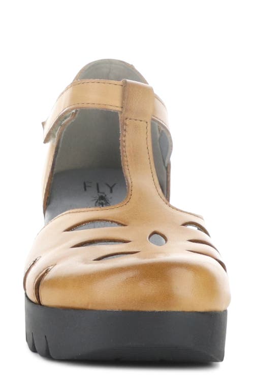FLY LONDON FLY LONDON VELT PLATFORM WEDGE FISHERMAN SANDAL 