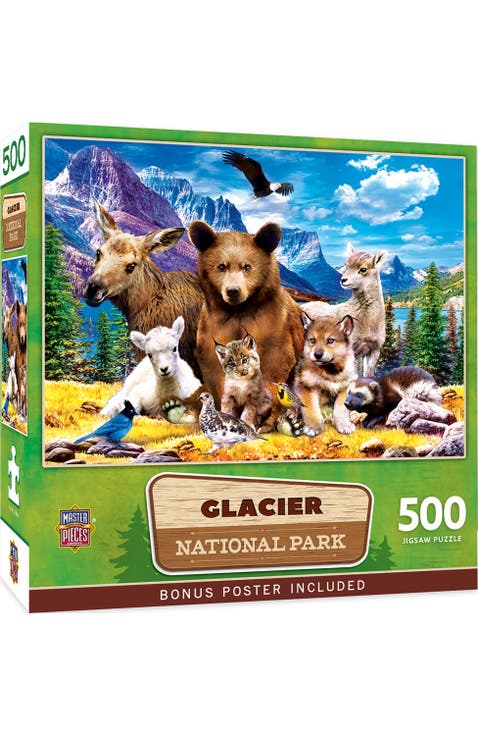 Glacier National Park 500 Piece Puzzle