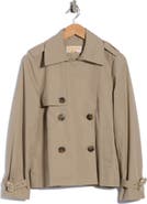 Michael Kors Double Breasted Short Trench Coat