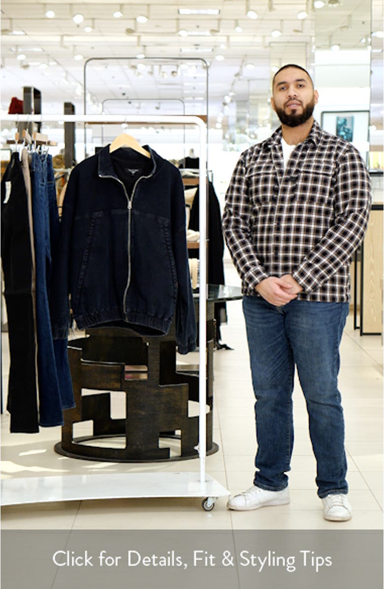 Stride Denim Track Jacket, sales video thumbnail