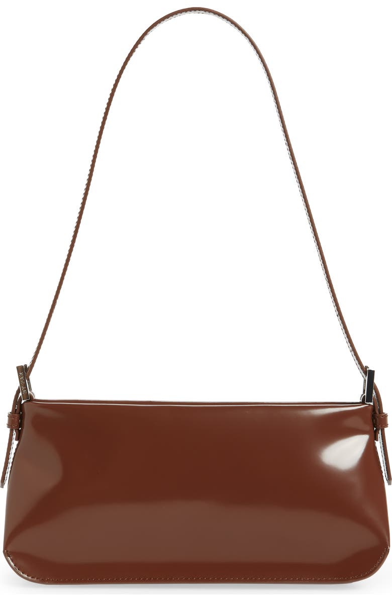 By Far Dulce Patent Leather Shoulder Bag, Main, color,