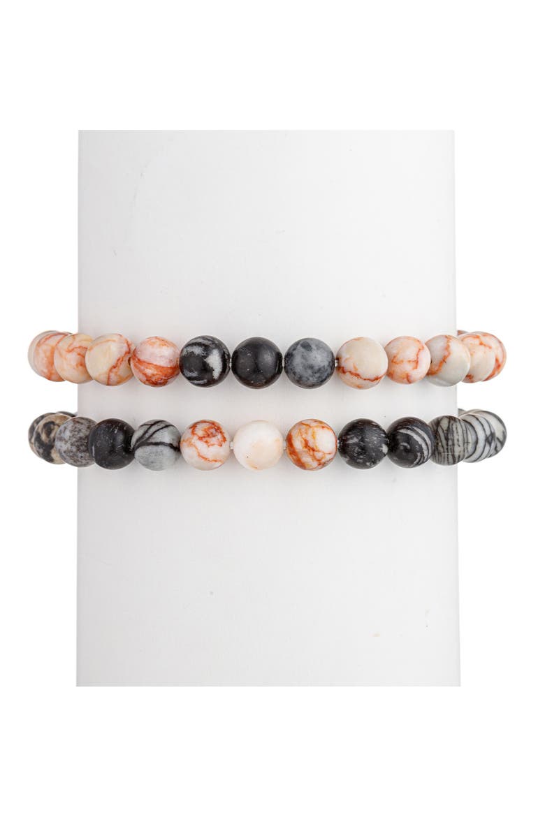 Men's Set of 2 Joel Stretch Bracelets, Alternate, color, GOLD