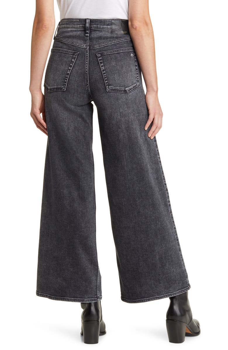 rag & bone Sofie High Waist Wide Leg Jeans, Alternate, color, 