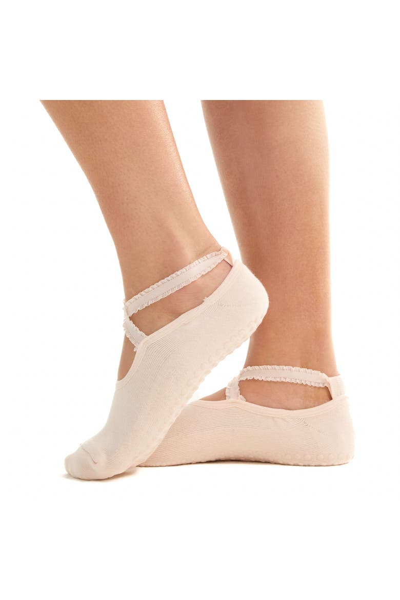 Pink Ballet Grip Socks, Main, color, Pink