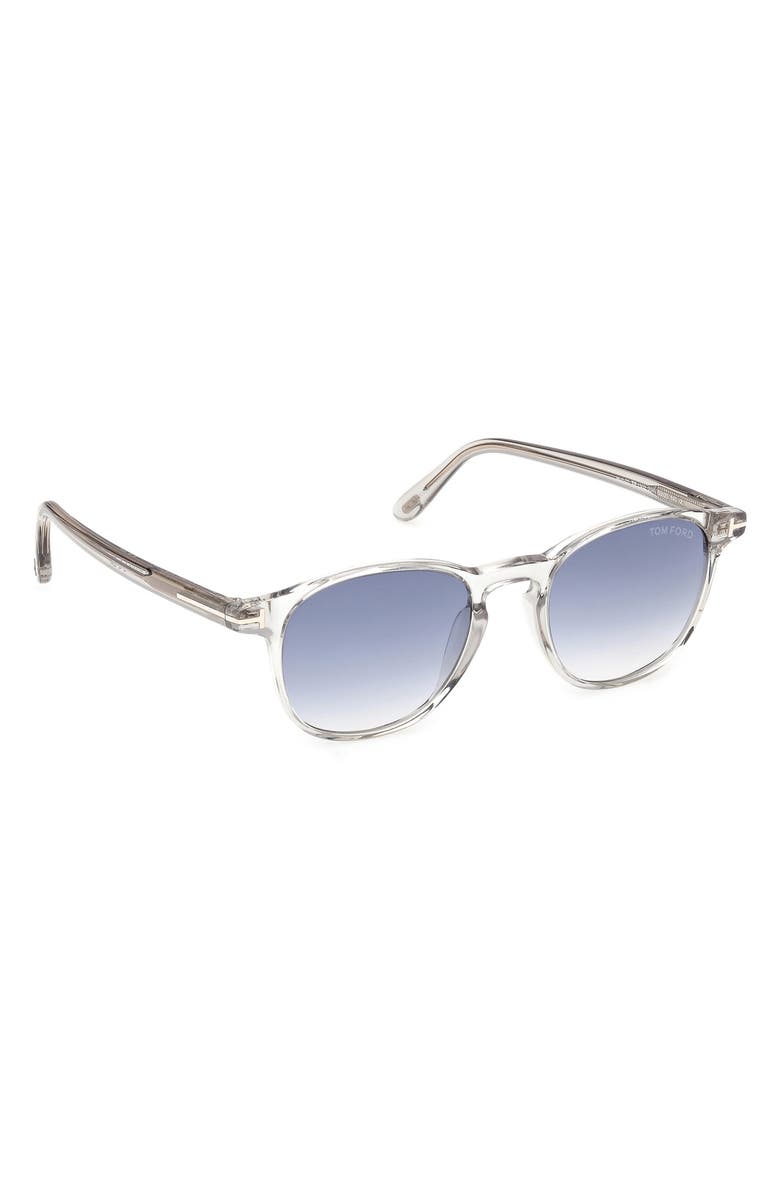 TOM FORD Holt 50mm Gradient Round Sunglasses, Alternate, color,