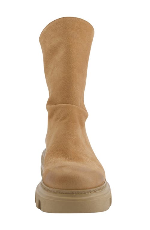 Paul Green Crosby Lug Sole Bootie In Brown