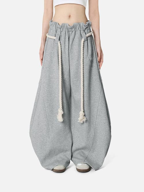 Aelfric Eden Stripe Super Baggy Barrel Sweatpants In Multi
