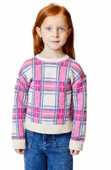 Design History Kids' Plaid Sweater