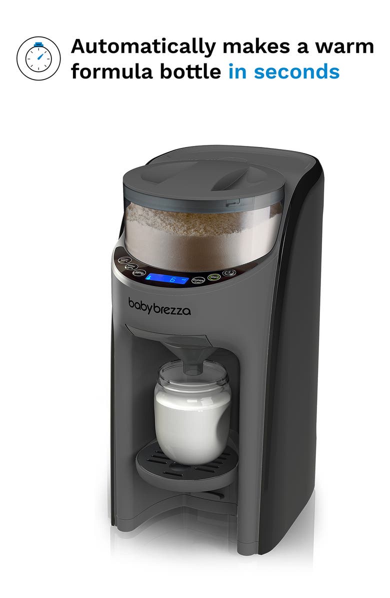 BABY BREZZA Formula Pro Advanced Automatic Formula Maker, Alternate, color, Charcoal