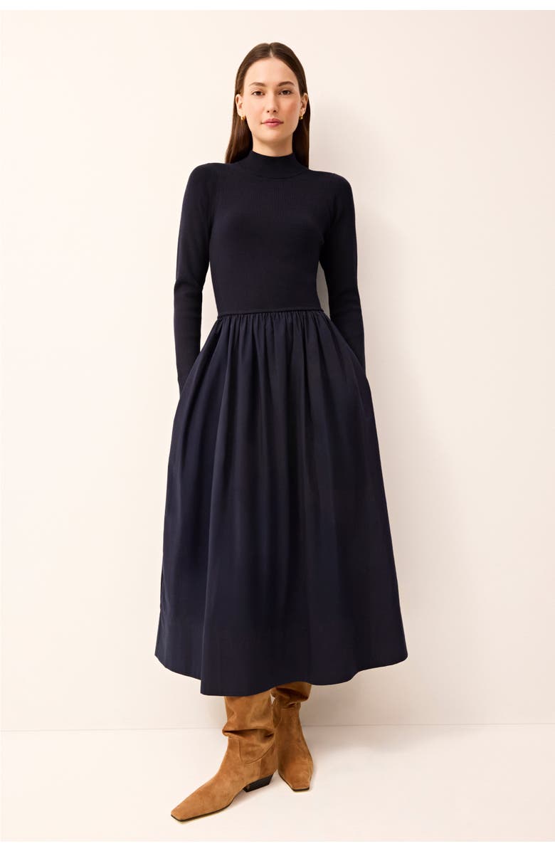 Marie Oliver Barrett Maxi Dress, Main, color, Navy