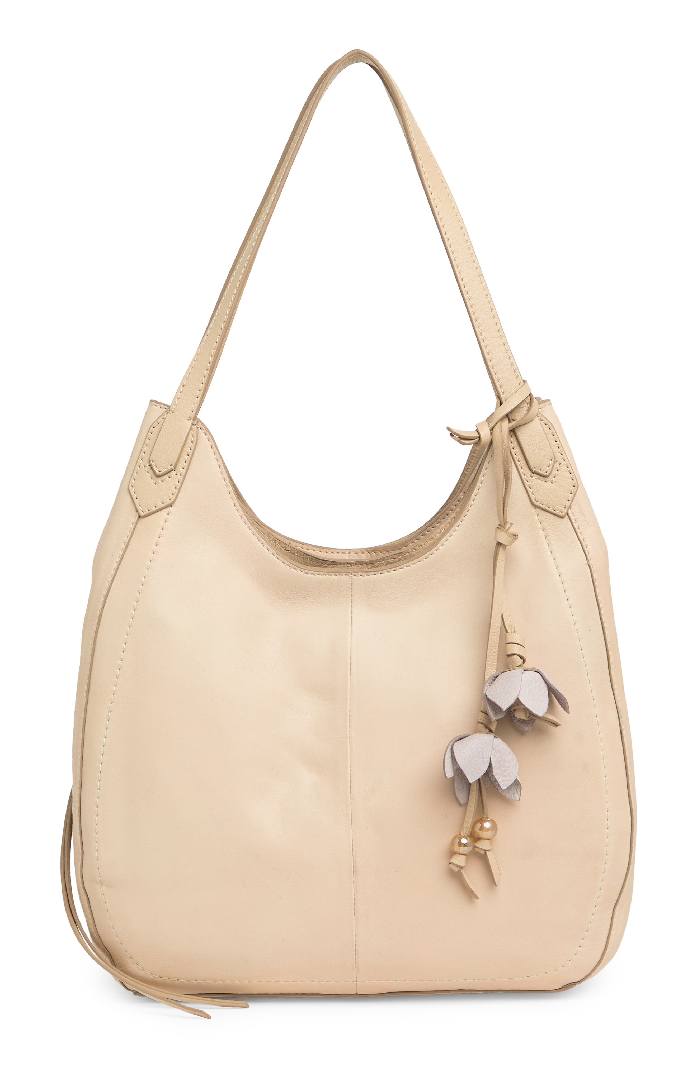 Lucky Brand Fern Leather Shoulder Bag, Main, color, 