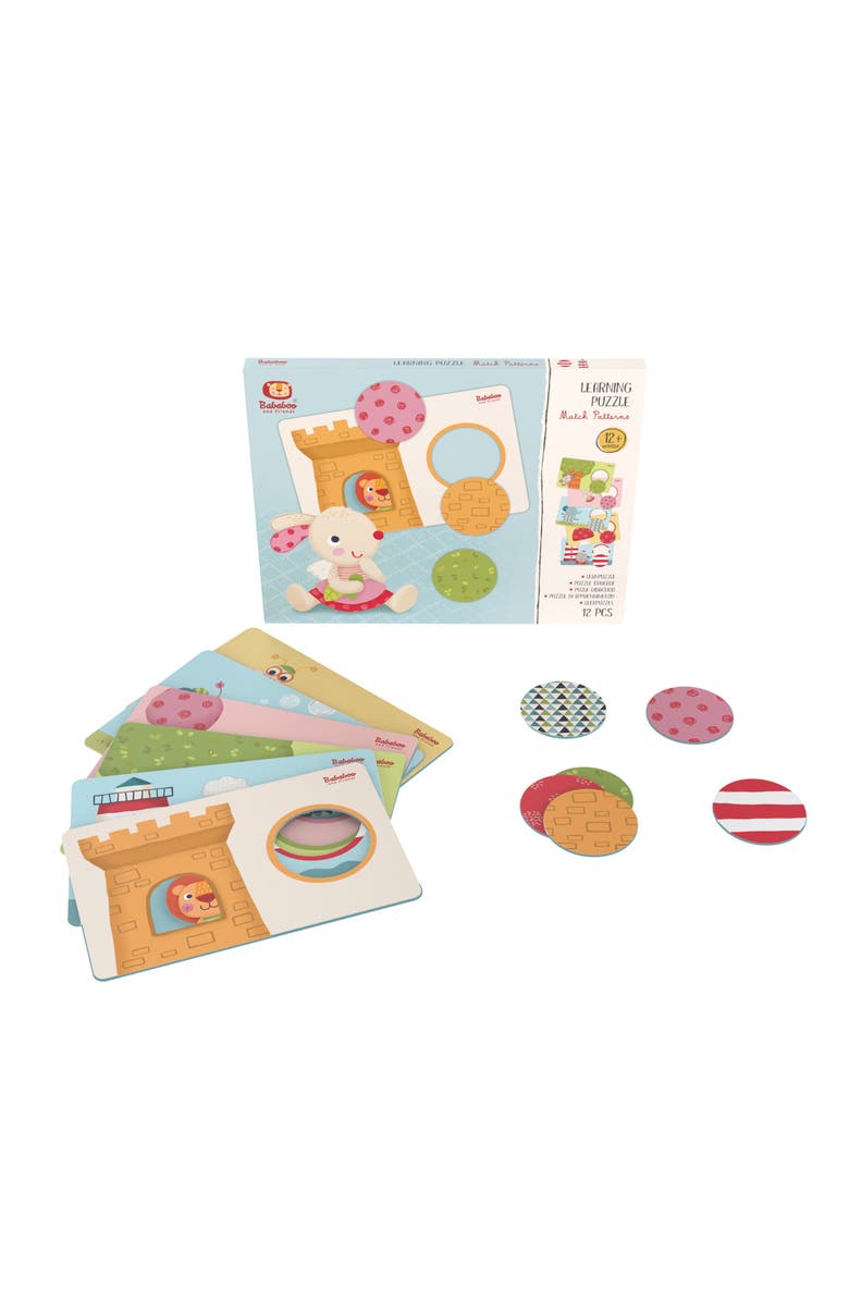 Bababoo and friends<sup>®</sup> Match Pairs & Patterns Learning Puzzle Set, Alternate, color, Multi