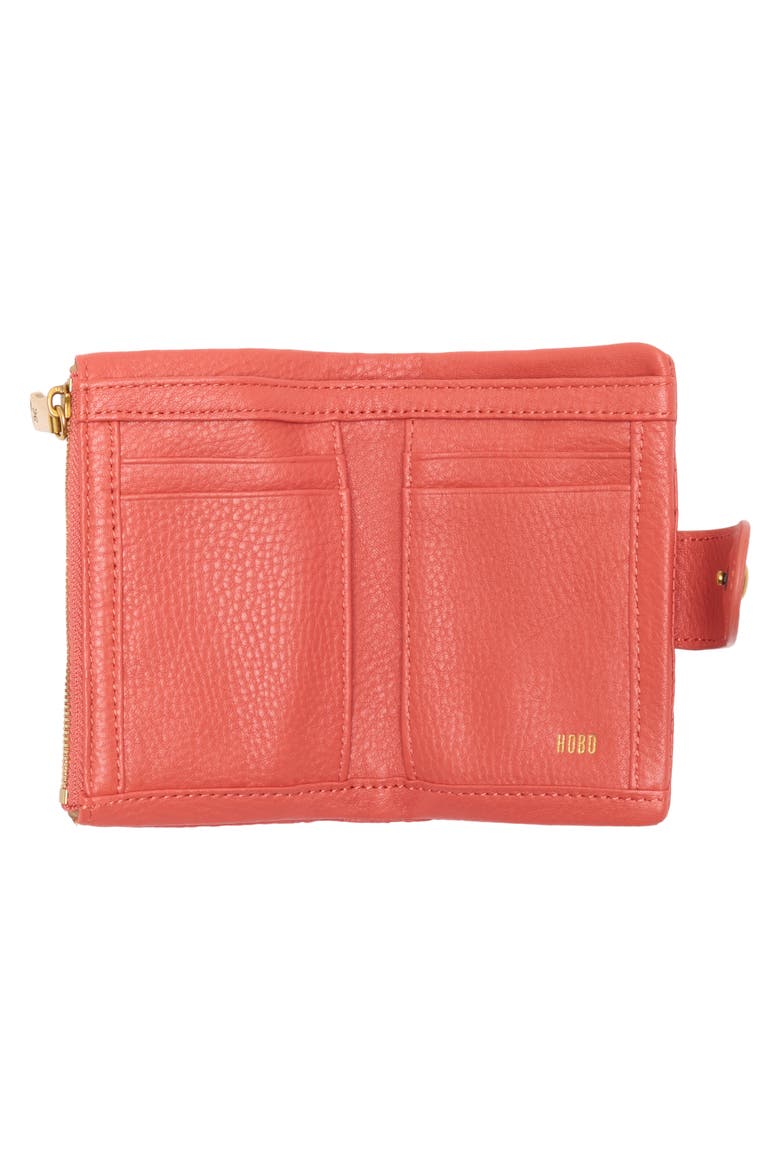 Ray Bifold Wallet, Alternate, color, RED CLAY