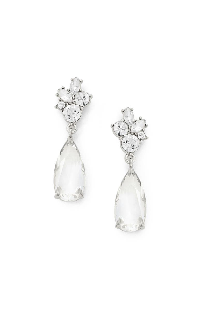 Olive & Piper Tuyet Drops, Main, color, Silver