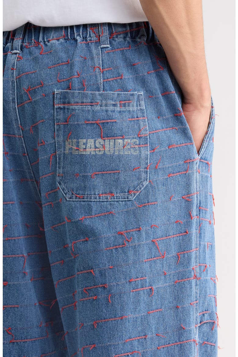Strokes Denim Parachute Pants, Alternate, color, INDIGO