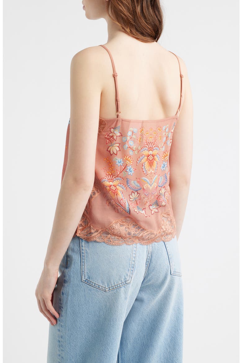 Mocha Ties Lace Camisole, Alternate, color, BOHO ENCHANCE MOCHA