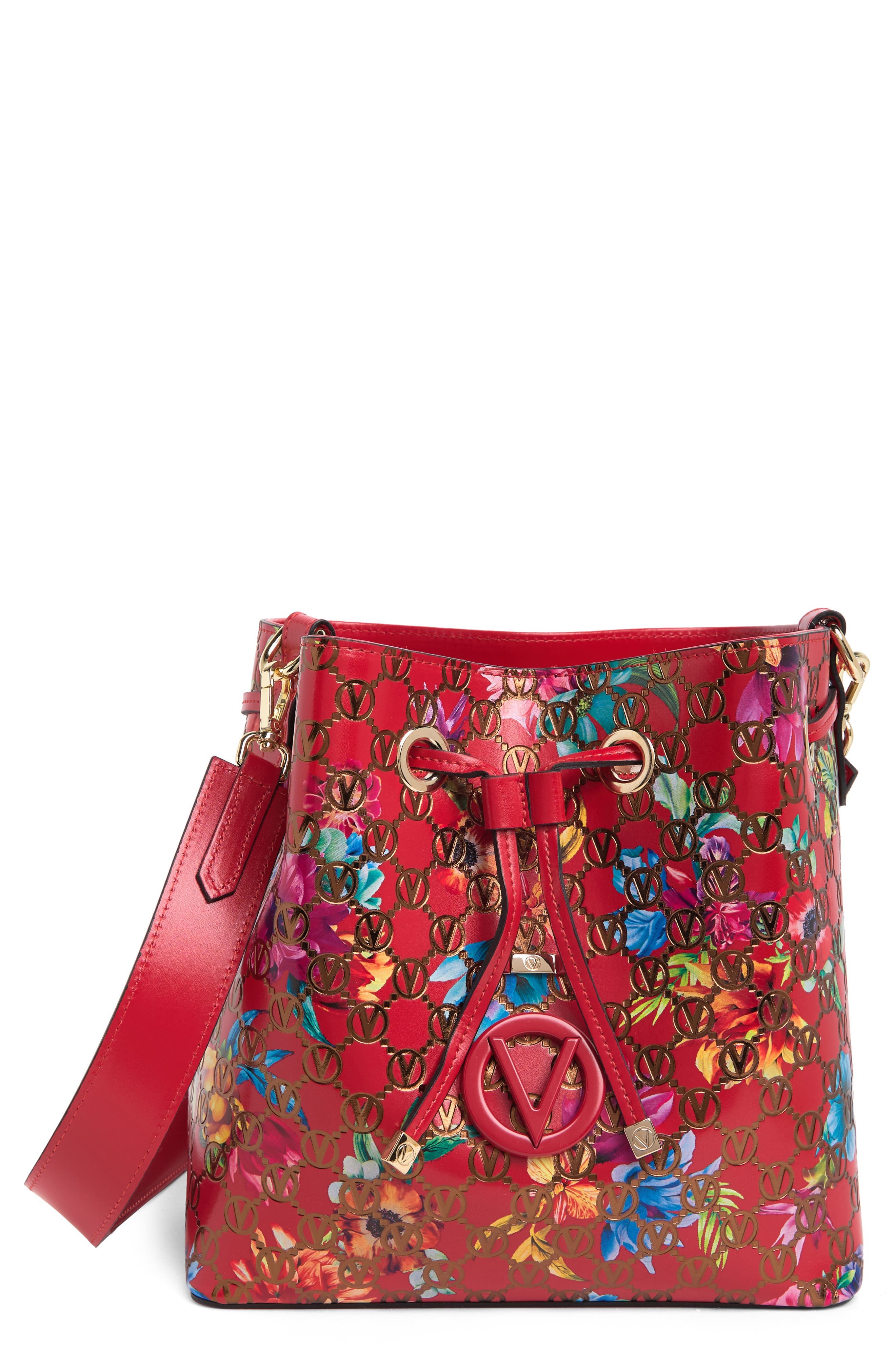 VALENTINO BY MARIO VALENTINO Karl Flowery Monogram Leather (Women ...