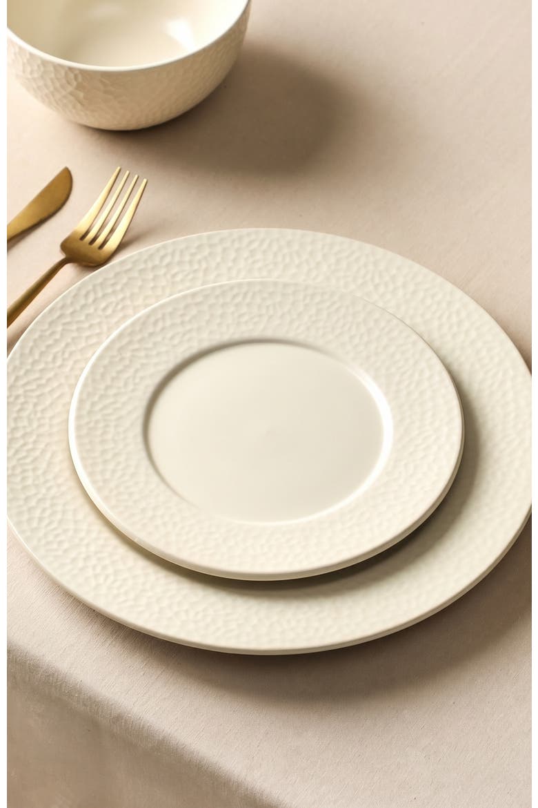Topaz Stoneware 12-Piece Dinnerware Set, Alternate, color, Sand