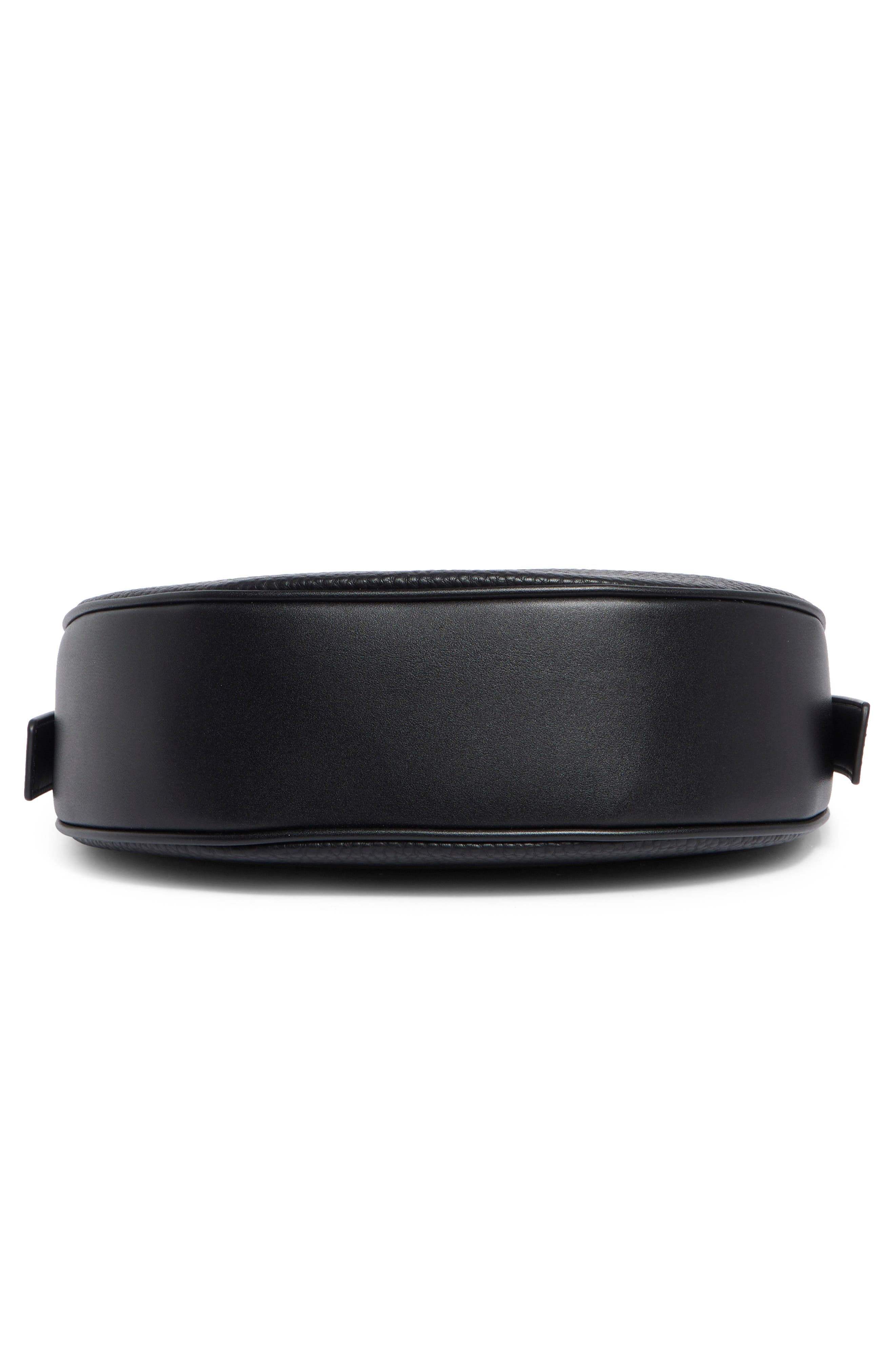 Calvin Klein Liliana Faux Leather Hobo, Alternate, color, Black/ Silver