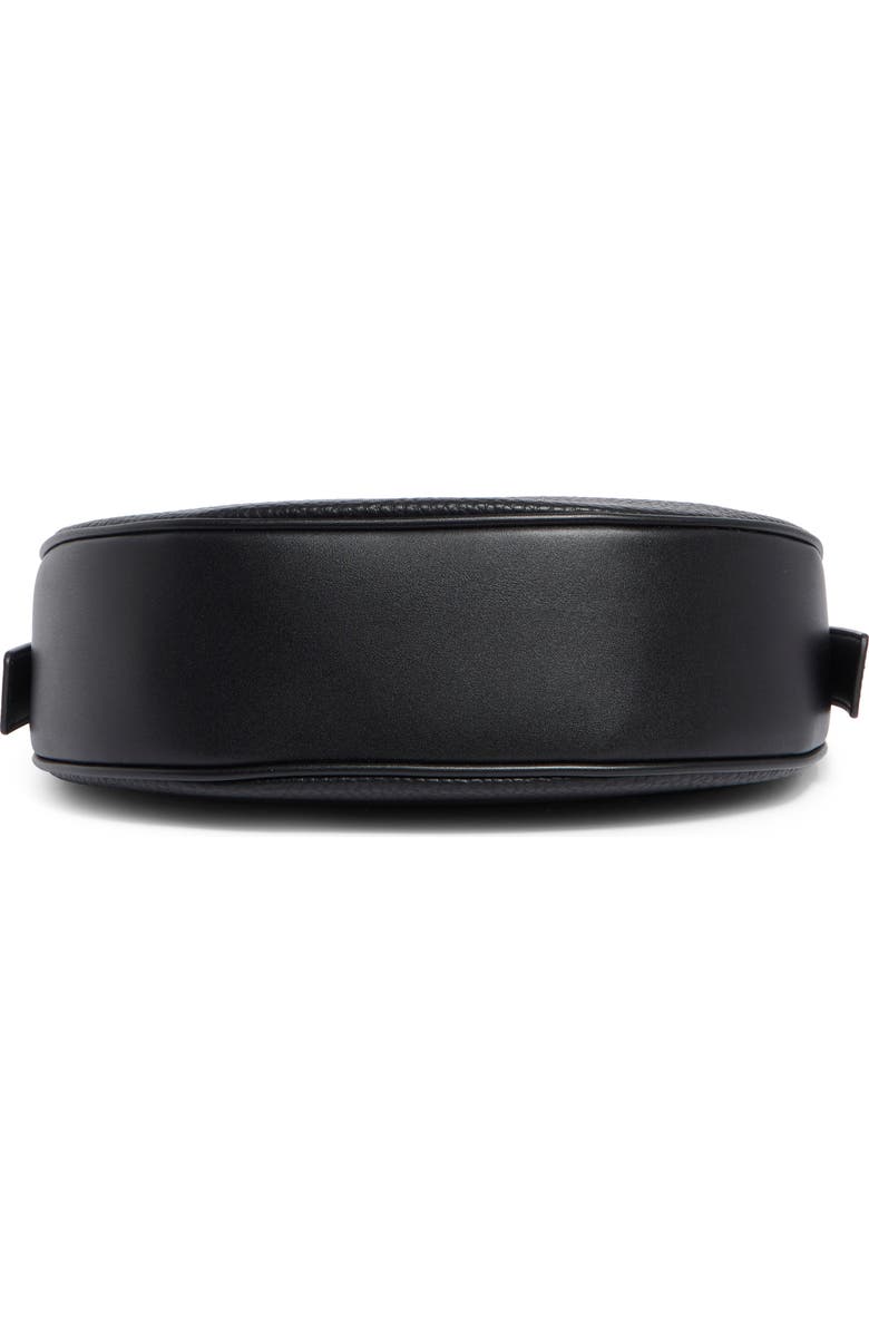 Calvin Klein Liliana Faux Leather Hobo, Alternate, color, Black/ Silver