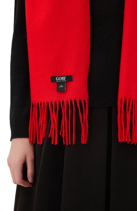 Cashmere Fringed Scarf
