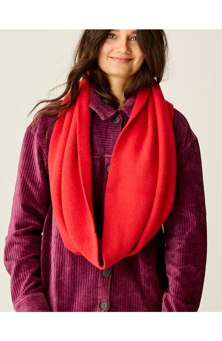 Carve Designs Margot Scarf, Alternate, color, Poinsettia