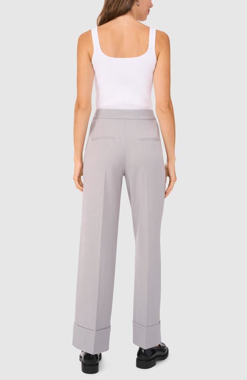 Shop Halogen ® Cuff Wide Leg Pants In Ultimate Grey
