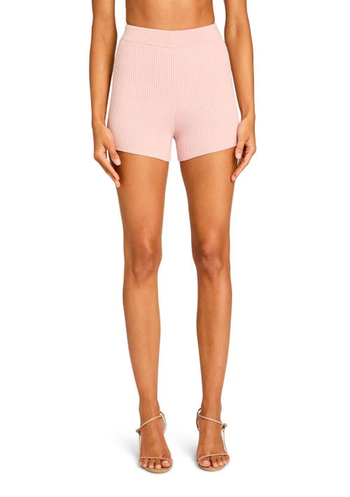 Ser.o.ya Bay Knit Short In Mauve
